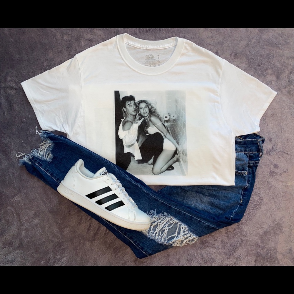 Carrie and Big Sex and the City Tee